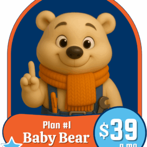 Baby Bear Comfort Plan